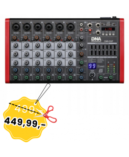 DNA CM8-DSP äänimikseri USB MP3 Bluetooth Phantom