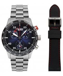 Zeppelin Eurofighter 7298M-3_SET pulkstenis, kvarca