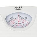 Adler AD 8151W personal scale Rectangle White Mechanical personal scale