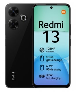 Xiaomi Redmi 13 17.2 cm (6.79") Hybrid Dual SIM 4G USB Type-C 6 GB 128 GB 5030 mAh Black