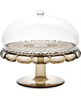 Guzzini VANITY Cake Dome smoke color