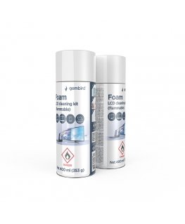 Gembird CK-LCD-08 üldpuhastusvahend 400 ml Vaht