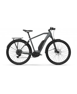 Helkama SE sähköpyörä, 52 cm, 10-vaiht., tummanharmaa