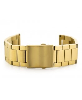 Gold Pacific Model 9 solid gold 24mm bracelet