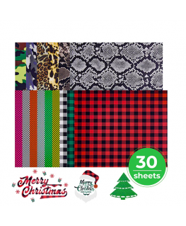 xTool patterned heat transfer vinyl - 30 pcs