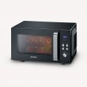 Severin MW 7763 microwave Black, Silver Grill microwave Countertop 25 L 900 W