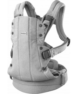 BabyBjörn Harmony Woven Mélange Carrier, Light grey