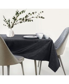 AmeliaHome TCLOTH/AH/VESTA/HMD/Black/110X160