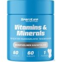 SportLife Vitamins & Minerals 60 caps, 74 g