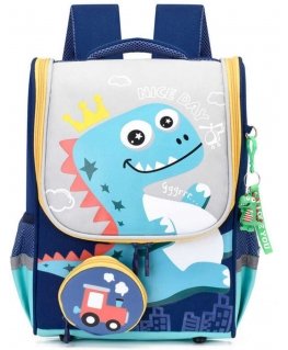 Travel Lean Toys School Backpack with Dinosaur 21L