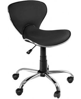 Spacetronik divkāršu skaistuma krēsls (melns)