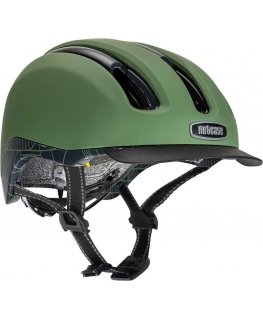 Nutcase Vio Adventure Bahous Roheline Mips jalgrattakiiver, 55-59 cm