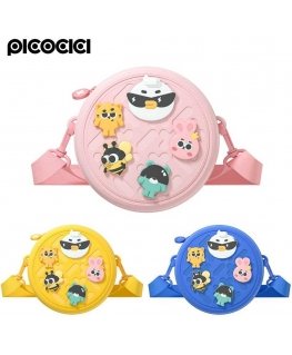 Blue PICOCICI Kids Round Bag K36 blue