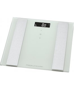 ProfiCare PC-PW3007FA Neliö Valkoinen Sähkökäyttöinen henkilövaaka
