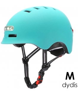 Beaster Scooter Helmet Beaster BS02HBUM, Size M, blue, with LED lights