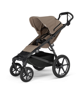 Keturratainen THULE Urban Glide 4 Wheel -vaunu, ruskeanharmaa