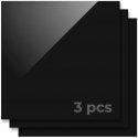 xTool 3mm black acrylic sheets - 3pcs