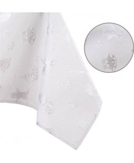 AmeliaHome TCLOTH/AH/CHRISTMASSTORY/HMD/Sidabrinis/140X220