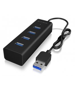 ICY BOX IB-HUB1409-U3 USB 3.2 Gen 1 (3.1 Gen 1) Type-A 5000 Mbit/s Must