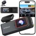 Kingslim E4 automašīnas kamera | Auto DVR | 4K, Wi-Fi Kingslim E4 automašīnas kamera | Auto DVR | 4K, Wi-Fi