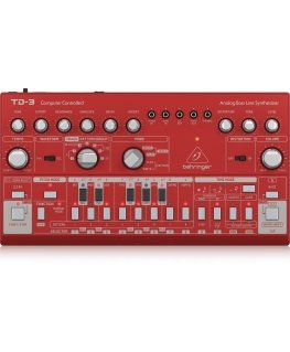 Behringer TD-3-RD synthesizer Analog synthesizer Red