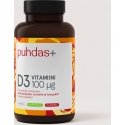 Puhdas+ D3 vitaminas, 100 µg, 120 kapsulių Puhdas+ D3 vitaminas, 100 µg, 120 kapsulių