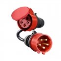 go-e Adapter Gemini flex 11 kW to CEE red 32 A