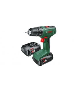 Bosch Easy Drill 18V-40 1630 RPM Avaimeton 1,3 kg musta, Vihreä