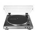 Audio-Technica AT-LP60XUSB Belt-drive audio turntable Grey, Metallic Fully automatic