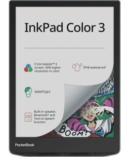 PocketBook InkPad Color 3 Stormy Sea e-book reader Touchscreen 32 GB Wi-Fi Grey