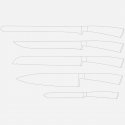 Berkel ELEGANCE Nerūdijančiojo plieno 5 vnt Berkel ELEGANCE Nerūdijančiojo plieno 5 vnt