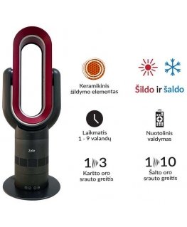 Humidifier Electric Fan - Air Heater Zyle ZY090BF