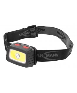 Ansmann HD200B Black, Grey Headband flashlight LED