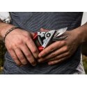 Felco 8 pruning shears Anvil Red