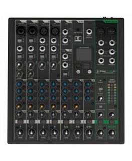 Hammasharja Mackie ProFX10v3+ - Analoginen mikseri USB:llä ja Bluetoothilla