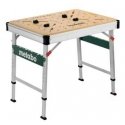 Metabo MWB 100 outdoor table Beige, Metallic Rectangular shape