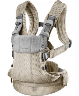 BabyBjörn Harmony 3D Mesh Carrier, Grey Beige