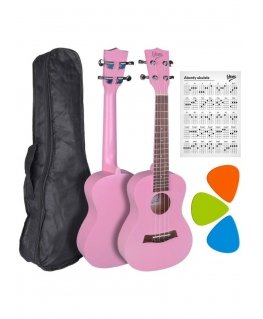 V-TONE UK23 WH Koncerts Akustiska Ukulele 23"