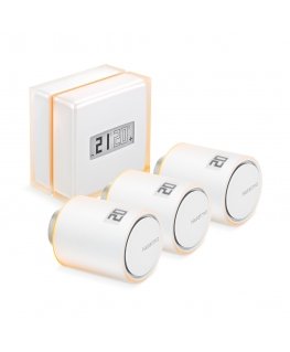 Netatmo Pack: Smart Thermostat + 3 Additional Smart Radiator Valves