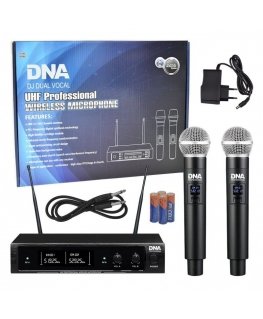 DNA DJ KAKSOISLAULU langattomat laulumikrofonit