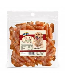 HILTON Soft chicken sausages - dog treat - 500g