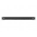 Lanberg AK-1103-B rack accessory Brush panel