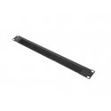 Lanberg AK-1103-B rack accessory Brush panel