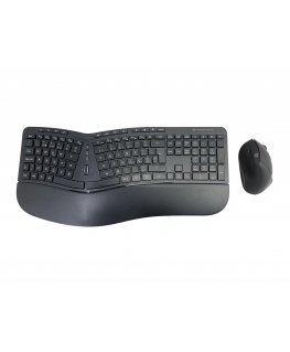 Conceptronic ORAZIO ERGO Wireless Ergonomic Keyboard & Mouse Kit, Portuguese layout
