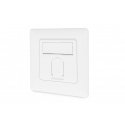 Digitus CAT 6A Class EA Network Outlet, Design-Compatible, Shielded, Flush Mount