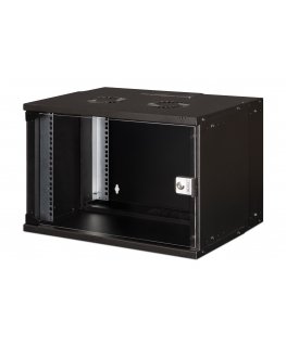 Digitus DN-49203 statnis 7U Pie sienas stiprināms statīvs Melns