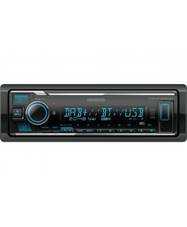 Kenwood Electronics KMM-BT508DAB auton mediavastaanotin musta 200 W Bluetooth