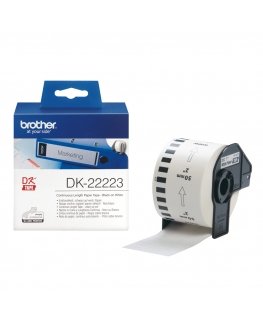 Brother DK-22223 printer label White
