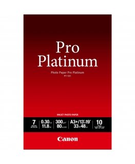 Canon PT-101 Pro Platinum Photo Paper A3 Plus - 10 Sheets