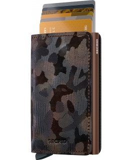 Secrid Slimwallet Jungle Brown rahakott